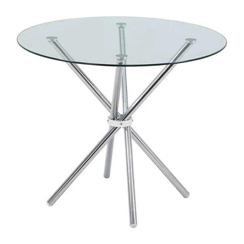 glass top dining table